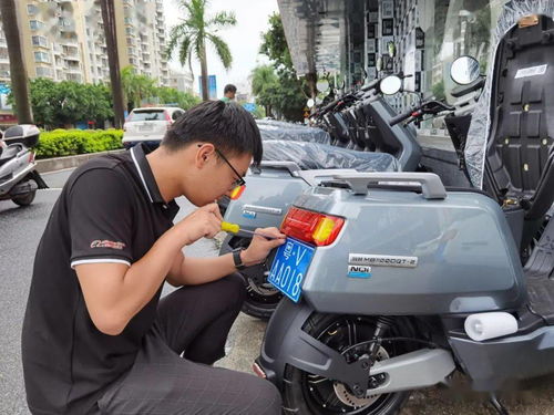 好消息 揭阳实行电动摩托车带牌销售啦