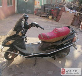个人急售自骑三阳踏板摩托车