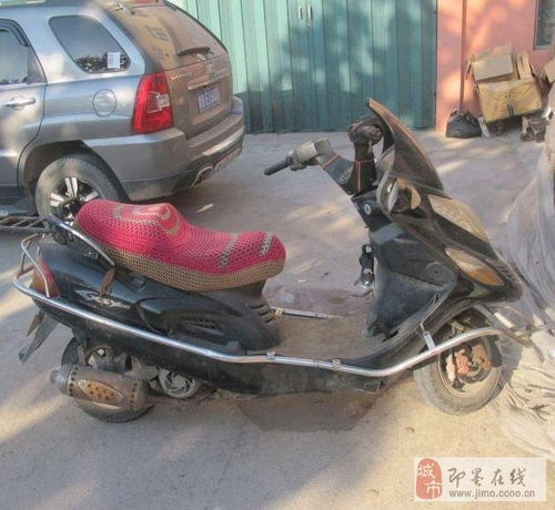 个人急售自骑三阳踏板摩托车